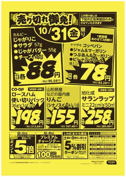 2025年10月30〜31日まで売り切れ御免！-2