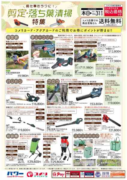 2025年8月13日〜10月31日まで【剪定・落ち葉清掃特集】-1