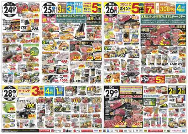 2025年10月23〜29日まで日曜は大あばれ市!土曜日曜はチャージデー-1