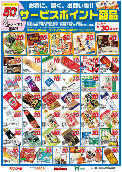 11月サービスポイント商品11月1日～11月30日new-1