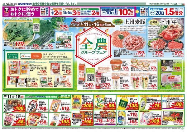 JA-F×前橋川原 11.11号 “おいしい”でつながるにっぽんの和★全農グループフェア-2