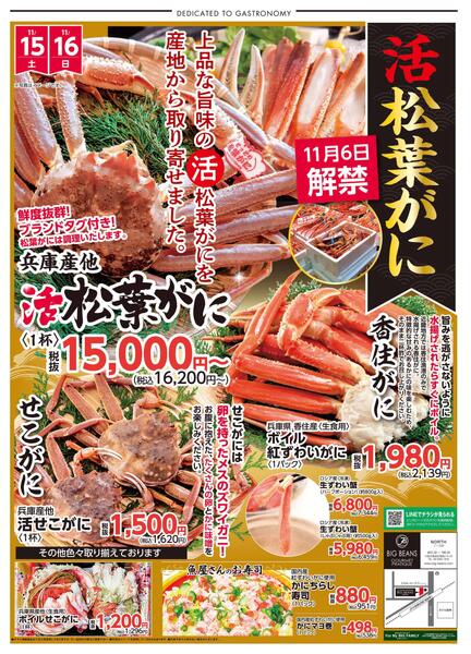 11月13日〜11月16日までのチラシ情報-1