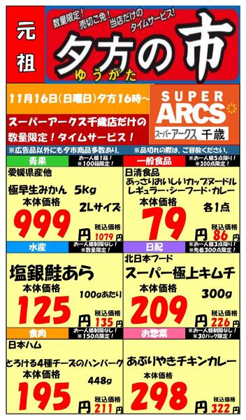 1116 SA千歳夕市-1