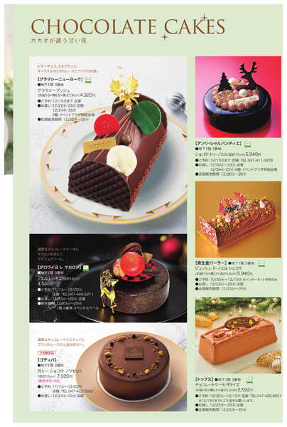 船橋東武 2025年クリスマスケーキカタログ-3