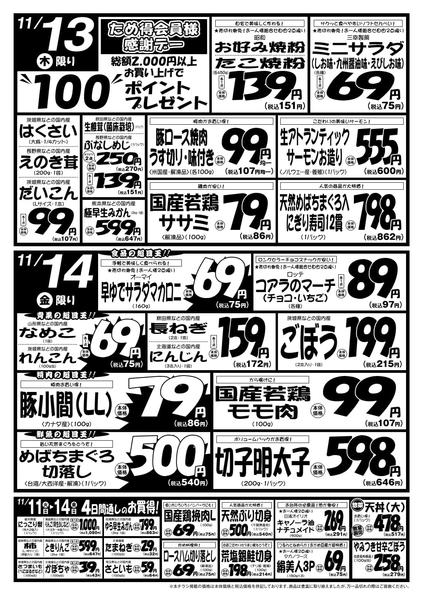 2025年11月11〜14日まで11/11号-2