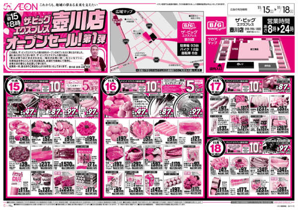 2025年11月15〜18日までザ・ビッグ壺川店　オープンセール！第１弾-1