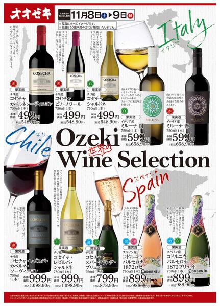 11/8（土）～11/9(日)オオゼキ　世界のワインセレクションnew-1