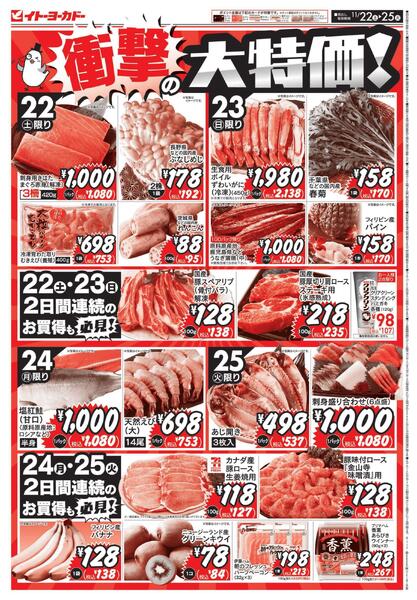 11/22(土)～11/25(火)　衝撃の大特価！new-1