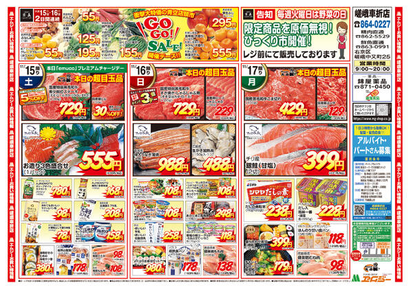 11月15日（土）～11月17日（月）-2