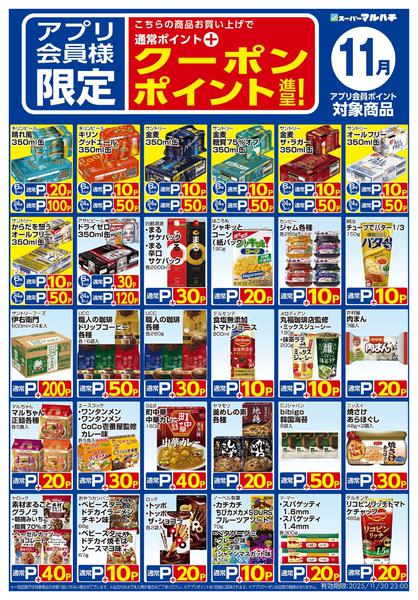 2025年10月27日〜11月30日まで11月アプリクーポン対象商品-2