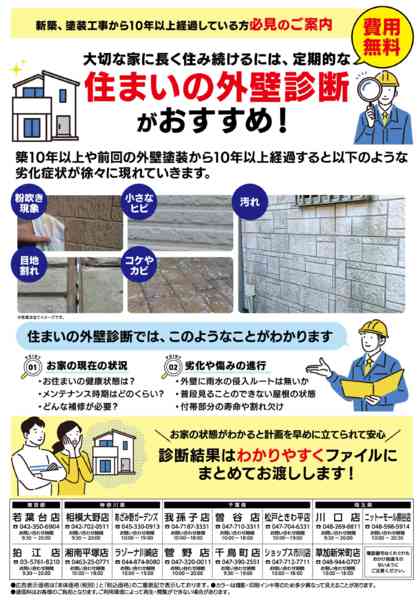 2025年8月29日〜11月30日まで外壁屋根塗装の足場代が今なら無料‼-2