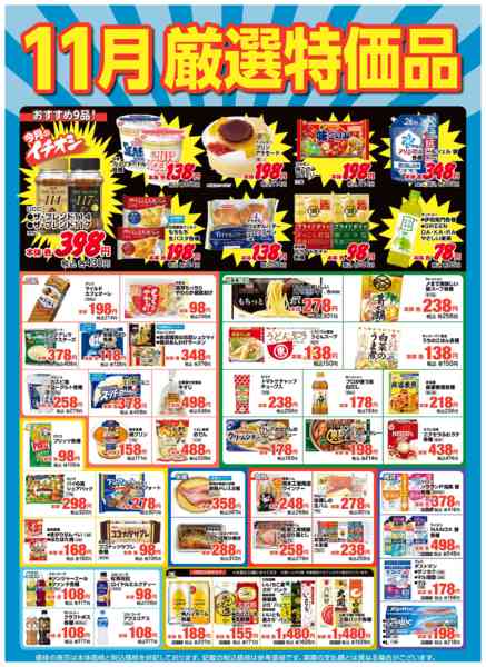 2025年11月1〜30日まで１１月厳選特価品new-1