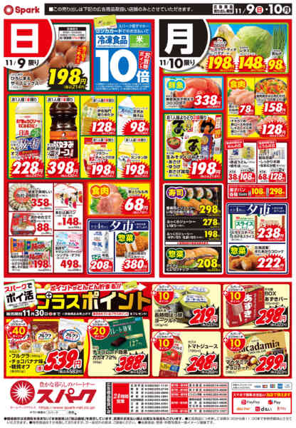 2025年11月9〜10日まで日曜特売は『生鮮大市』-2