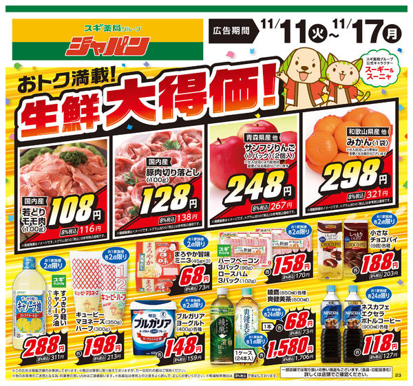 2025年11月11〜17日までチラシのご案内-1