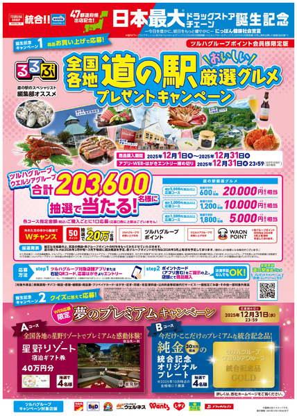 12/1~12/31 ウェルネス 道の駅CP企画12月1日～12月31日-1