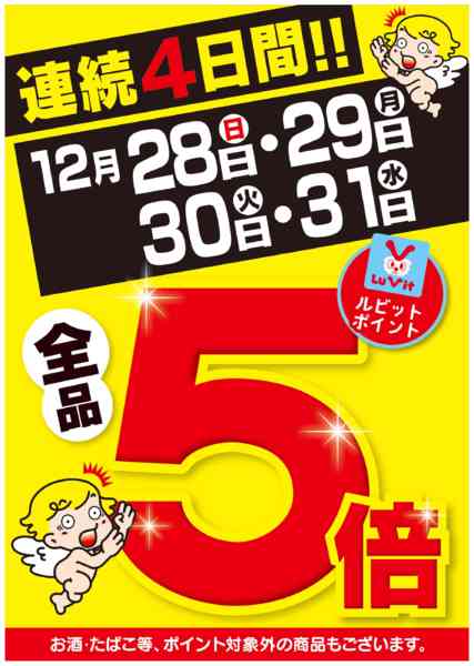 2025年12月28〜31日までお得なポイント倍率DAYnew-1
