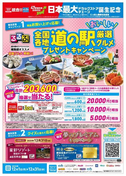 ツルハ・ウエルシア統合記念キャンペーン-1