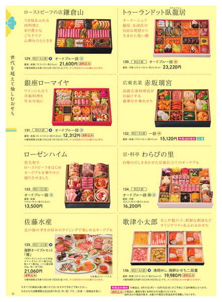 船橋東武 おせちカタログ-34