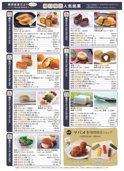 【2025年12月号】諸国銘菓だより ｜あべのハルカス近鉄本店-2