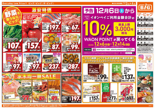 2025年12月3〜4日までビッグリ!トクだ値クーポン-2