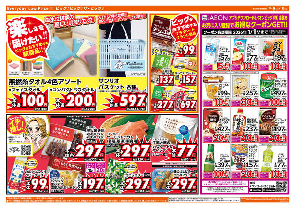 2025年12月6〜9日まで週末のお買い物はザ・ビッグで！new-2
