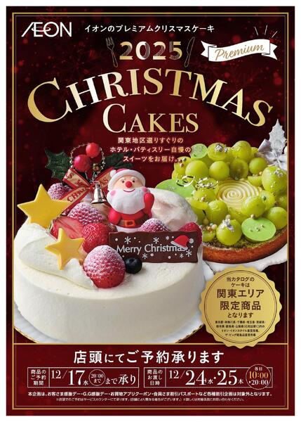 イオンのプレミアムクリスマスケーキ-1