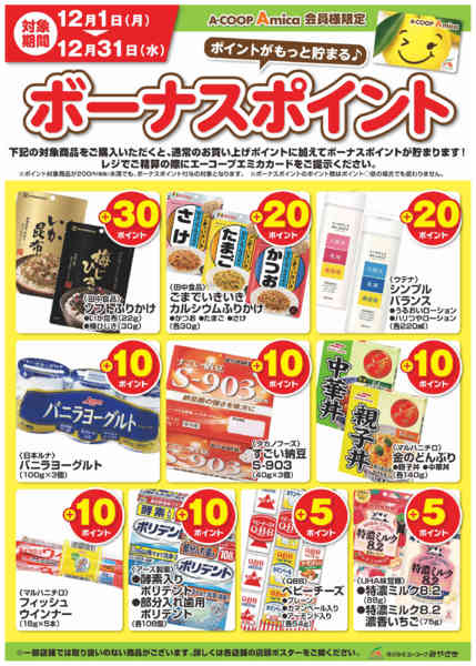 2025年12月1〜31日まで12月のボーナスポイント-1