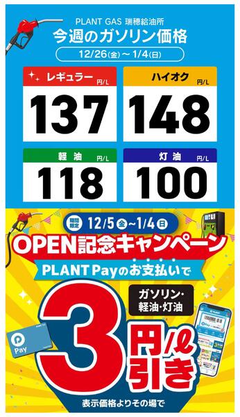 今週のガソリン価格-1