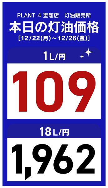 今週の灯油価格-1