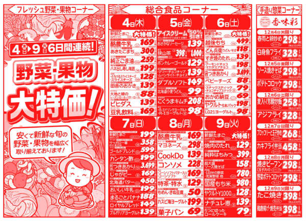 師走生鮮祭12月04日更新-2