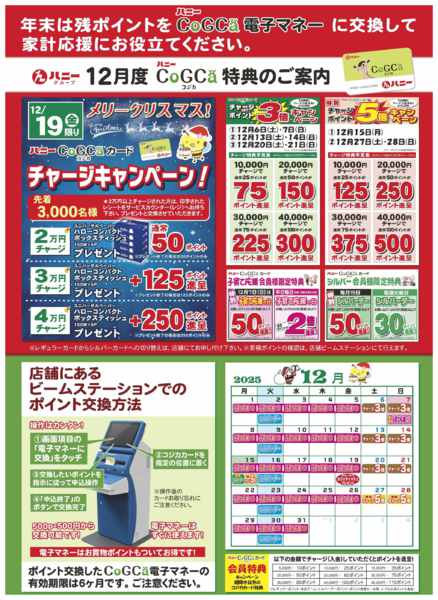 2025年11月30日〜12月31日まで12月分CoGCa特典のご案内-1