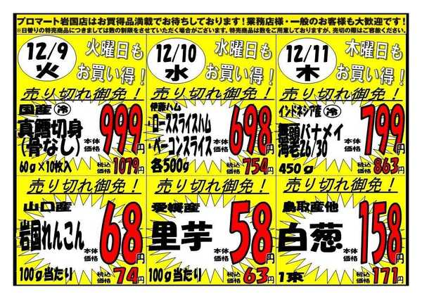 プロマート 12/8(月)～12/11(木)new-2
