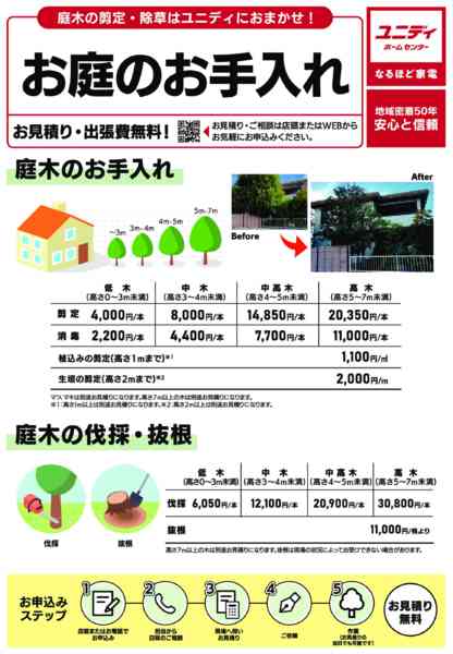2025年10月3日〜12月31日まで剪定、除草とプロにおまかせ！-1