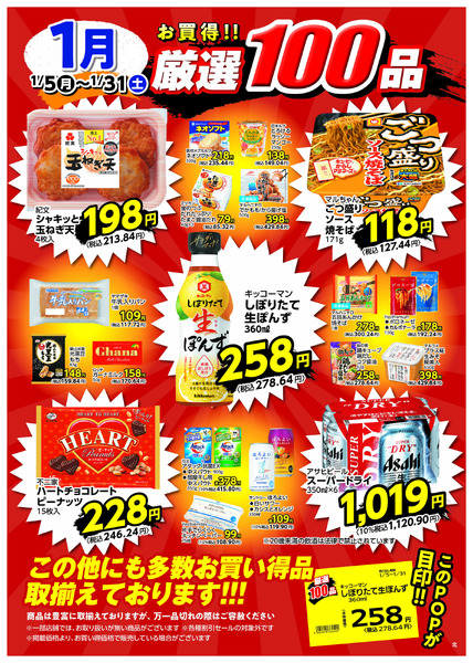 1月の厳選100品new-1