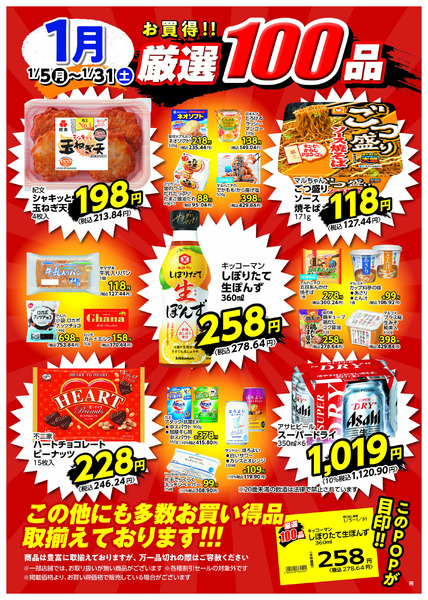 1月の厳選100品new-1