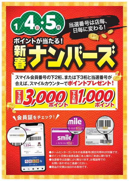 チャンスの2日間！ナンバーズ-1