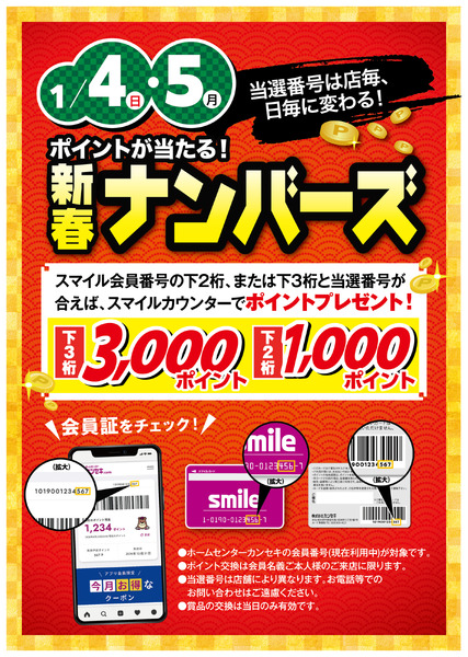 チャンスの2日間！ナンバーズnew-1