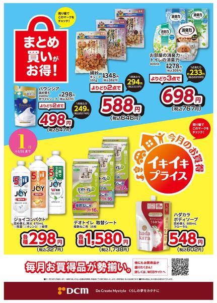 今月のお買い得品（WEBチラシ）new-1