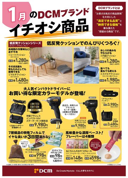 1月のDCMブランド イチオシ商品new-1