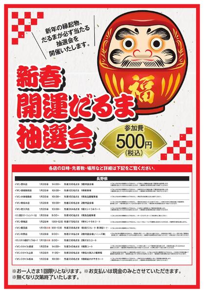 新春開運だるま抽選会-1