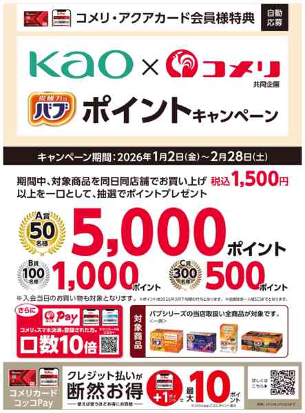 2026年1月11〜31日までバブでゆったり♪ポイントキャンペーンnew-1