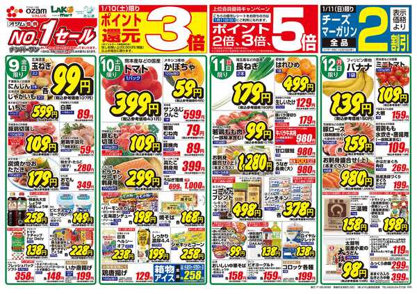 オザムバリュー 1/9号「1月のバリュープライス」new-2