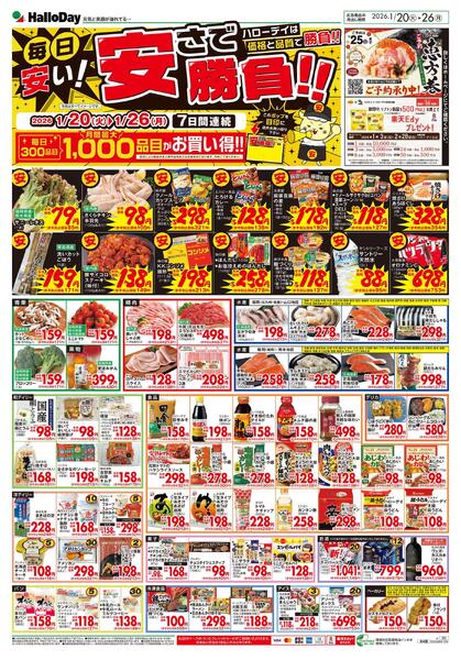 １／２０号　爆裂！！プライス！　Ｂ３チラシ-2