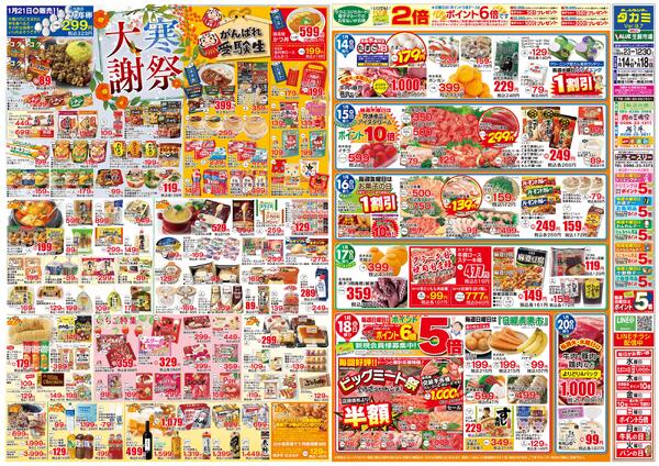 【今回のチラシです】１月1４日(水)～２月1日(日)new-2