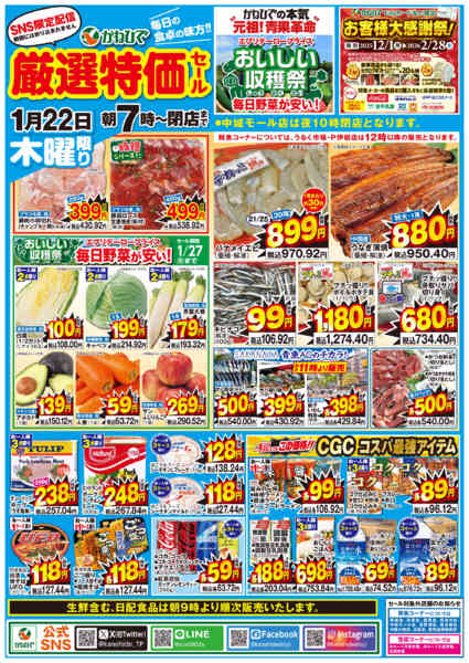 2026年1月22日限りSNS限定　厳選特価セールnew-1