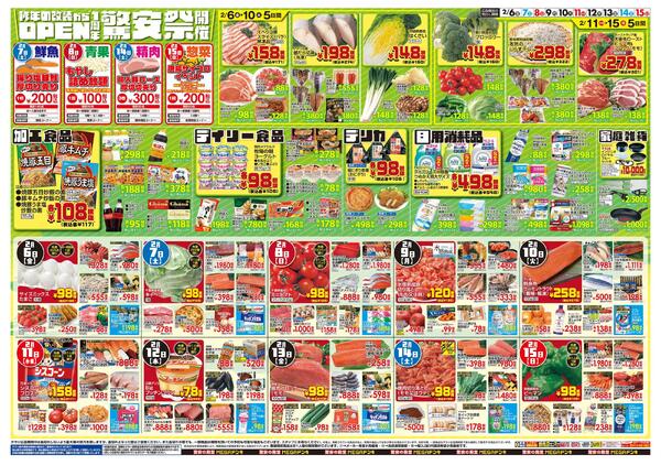 0206号　改装オープン1周年記念驚安祭　八千代16号バイパス店-2