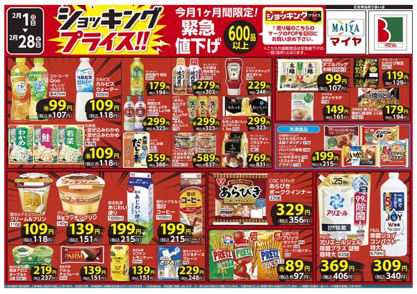 2月 今月の全力投球＆ショッキングプライス-2