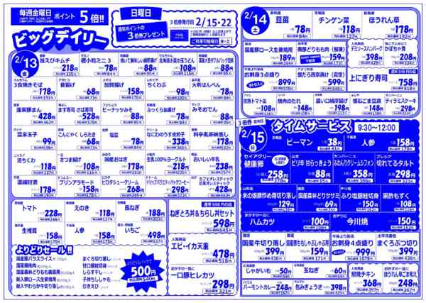 2026年2月10〜15日まで初日は生鮮大市!!-2