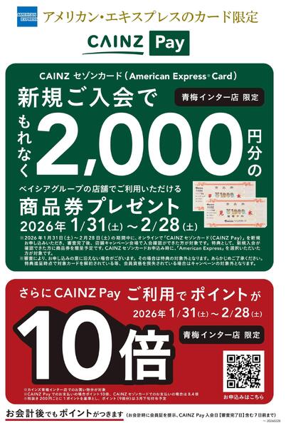 CAINZ Payキャンベーン 1/31号青梅-1
