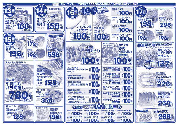 2月13日(金)～2月17日(火)の新聞チラシnew-2